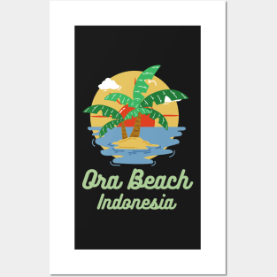 Ora Beach Indonesia Posters and Art